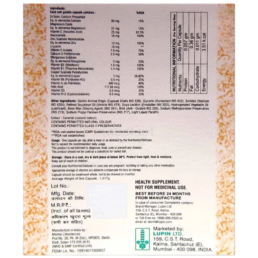 multirich capsule 10's